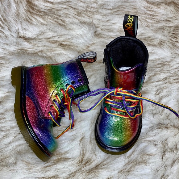 Dr. Martens Other - DR MARTENS: Ombre Glitter Boots